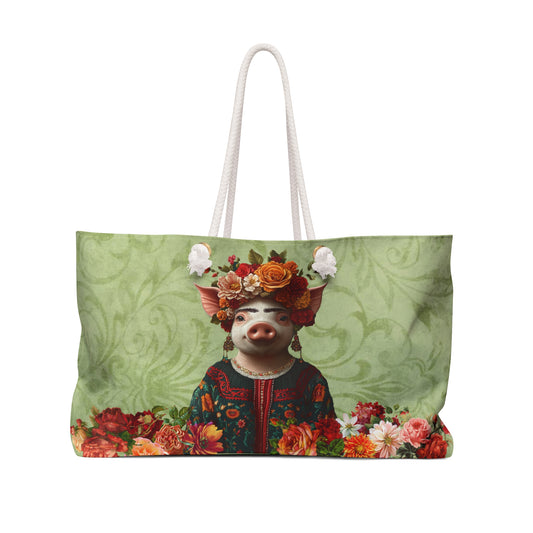 Frida Pig Weekender Bag