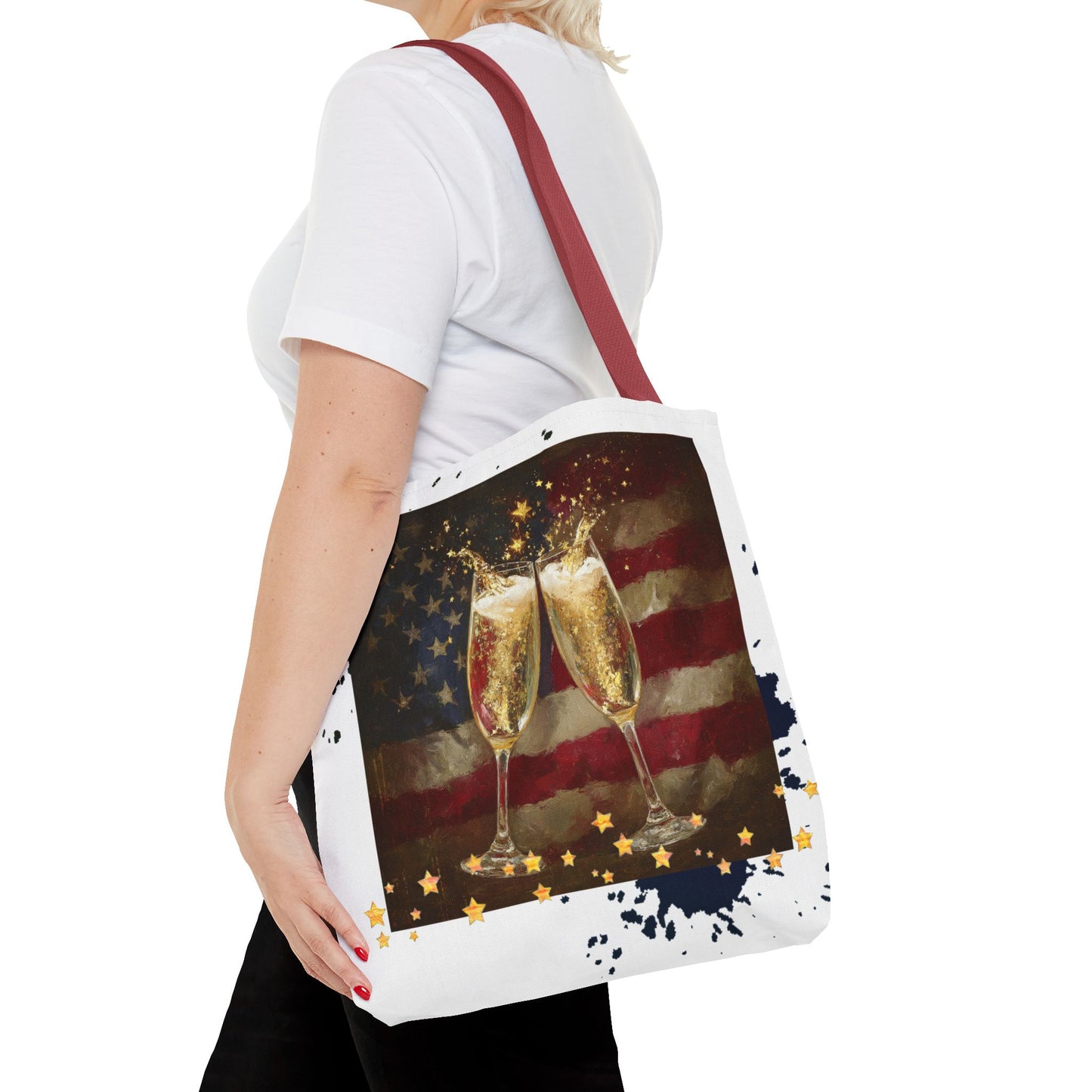 Cheers America Tote Bag (AOP)