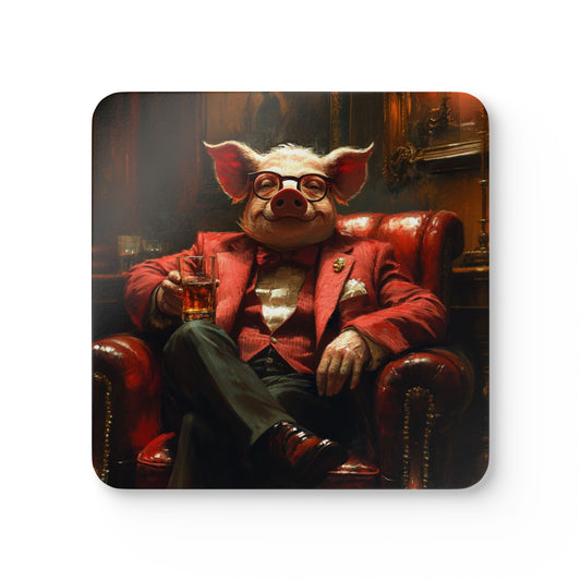 Ferdinand Corkwood Coaster Set