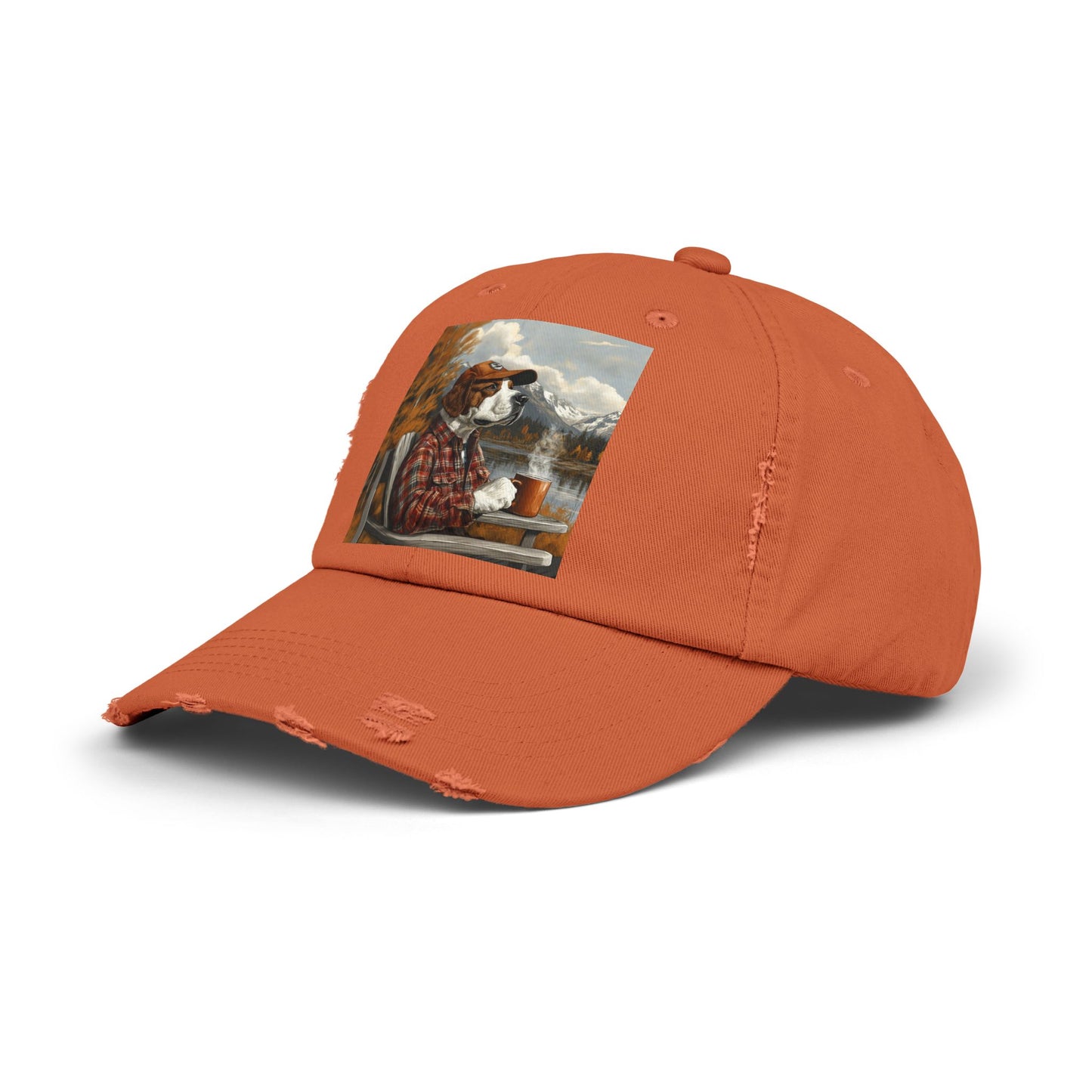 Bernie loves Alaska Unisex Distressed Cap