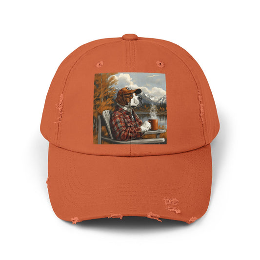 Bernie loves Alaska Unisex Distressed Cap
