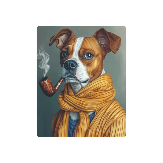 Boston the Boxer Metal Art Sign