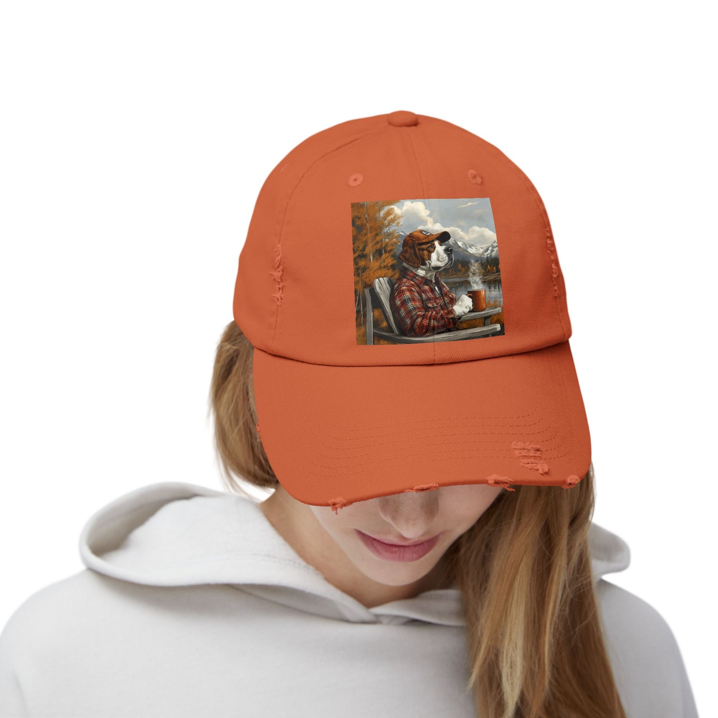 Bernie loves Alaska Unisex Distressed Cap