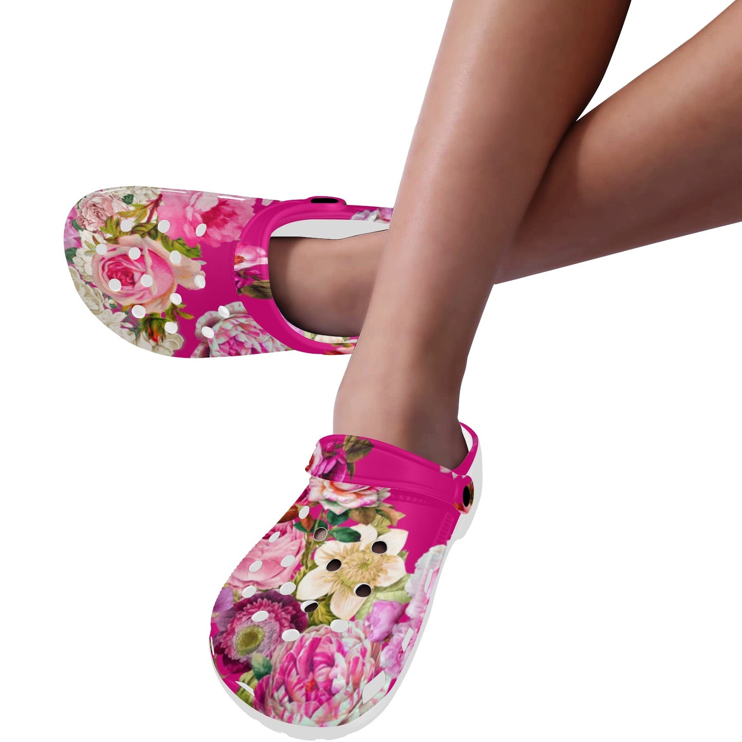 Showgirl Pink Custom Clogs