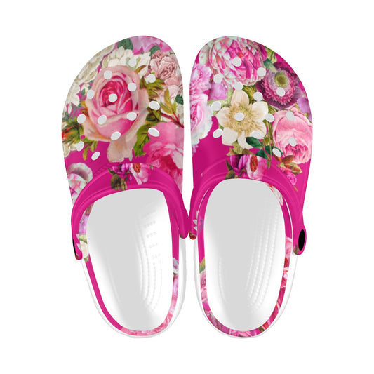 Showgirl Pink Custom Clogs