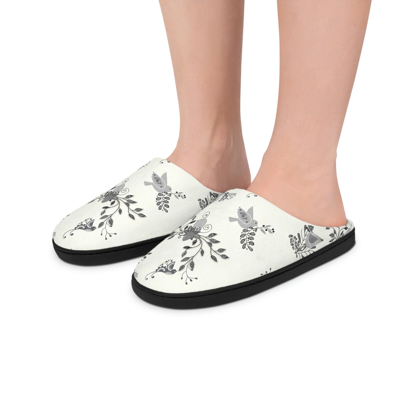 Scandi Birds Women's Slippers