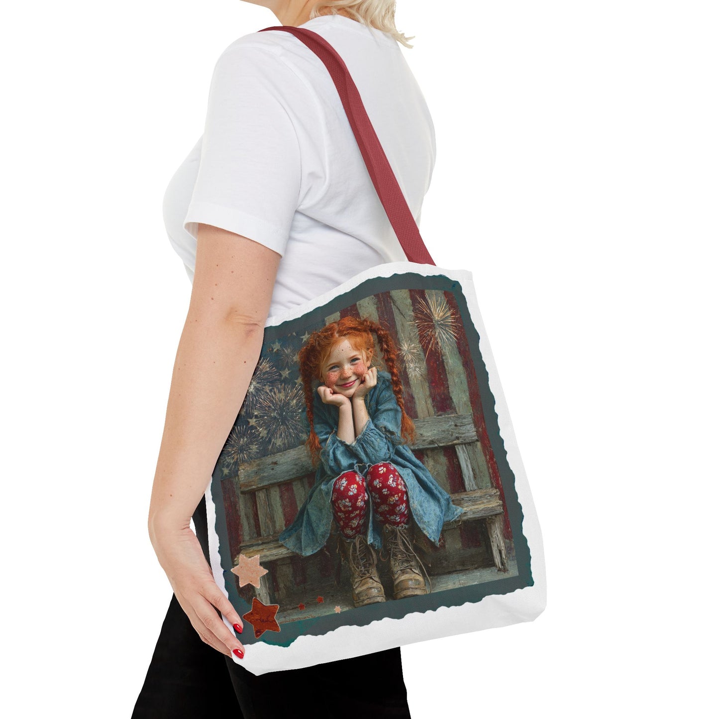 God Bless America Tote Bag