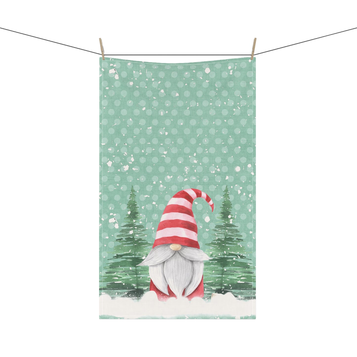 Gnome one the Roam Kitchen Towel