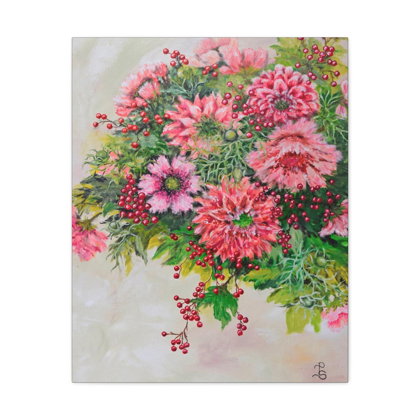 "Bursting Blooms" Canvas Gallery Wraps