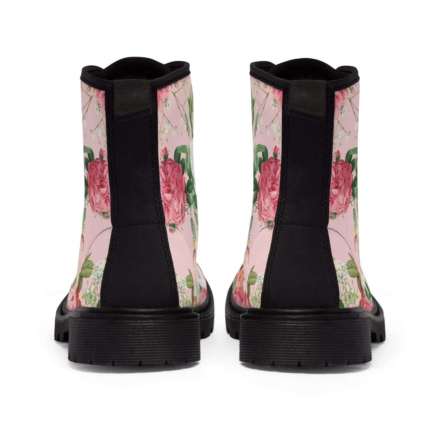 Vintage Roses Women's Canvas Boots