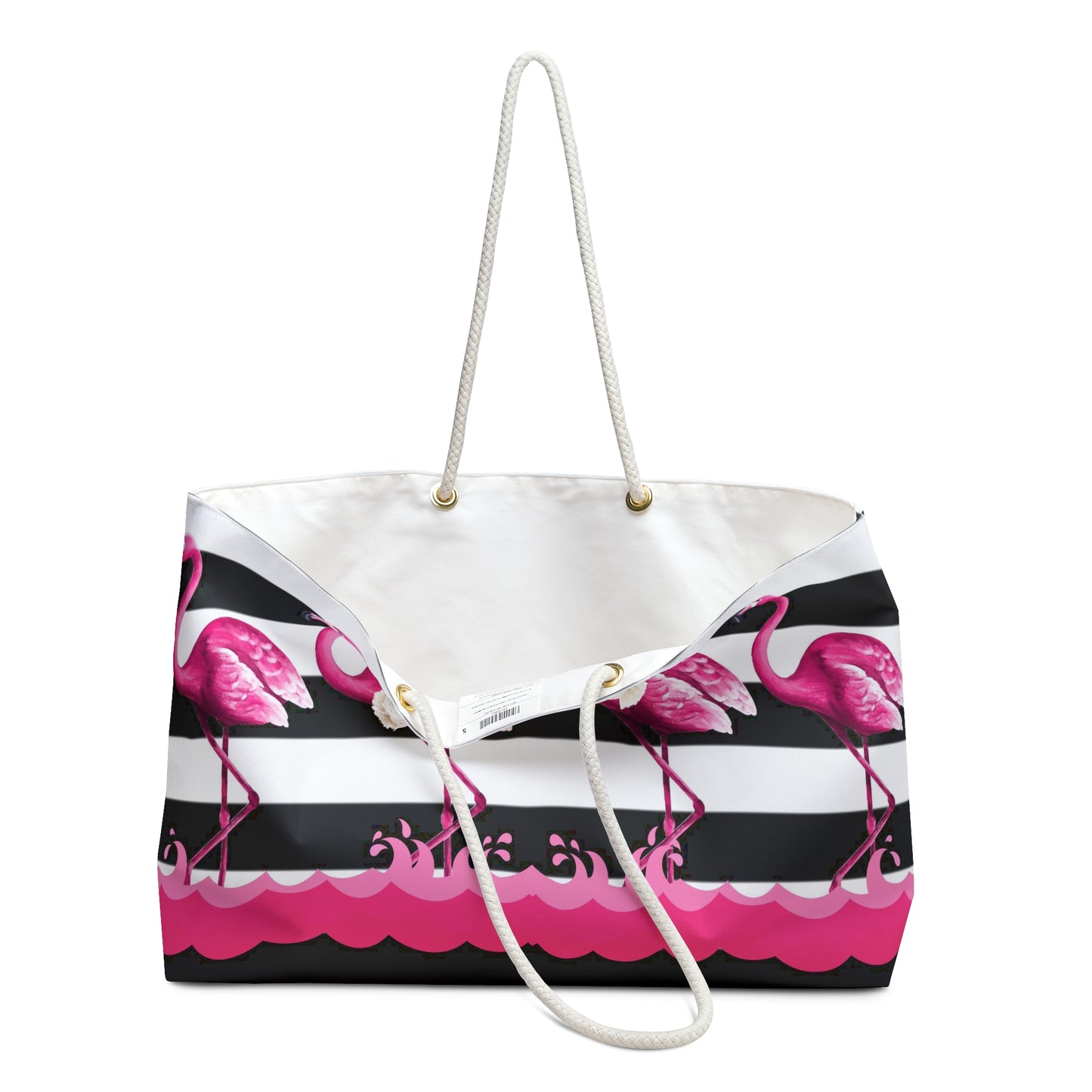 Pink Flamingos Weekender Bag