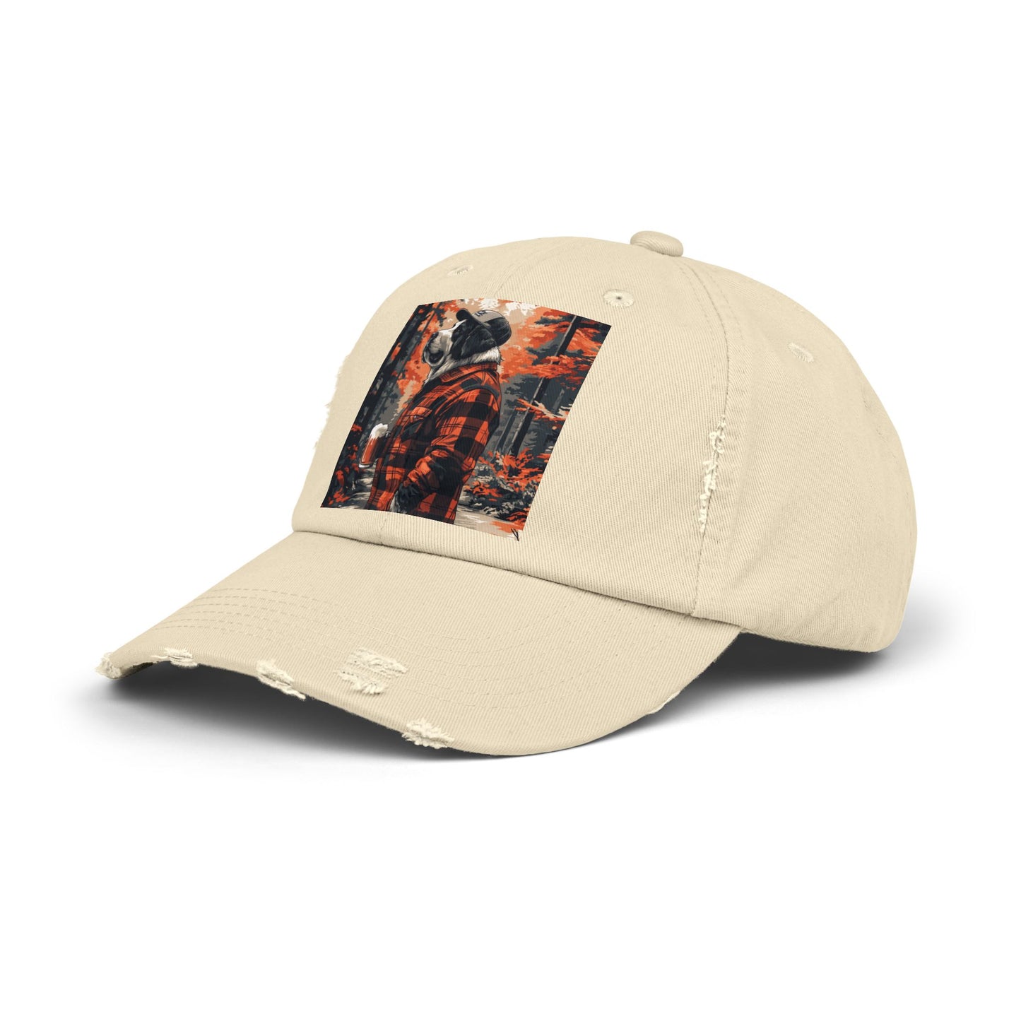 Yukon Hank Unisex Distressed Cap