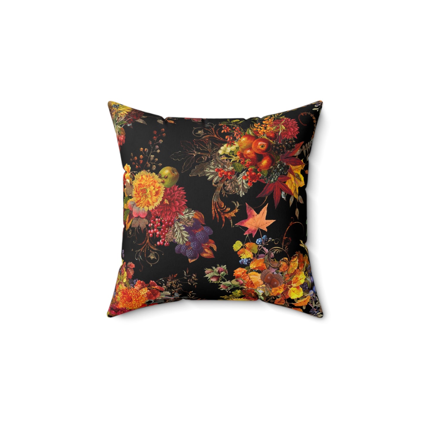 Autumn Glory Faux Suede Pillow