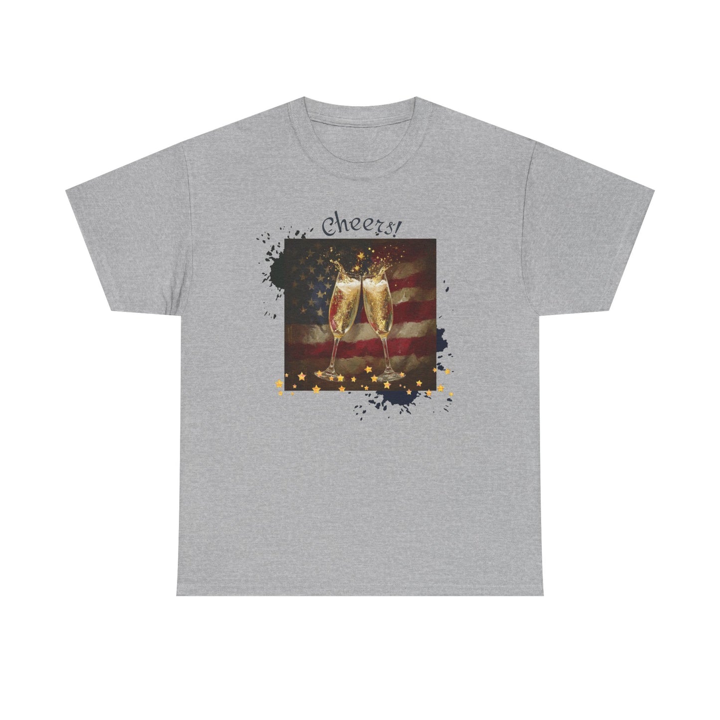 "Cheers!" Unisex Heavy Cotton Tee
