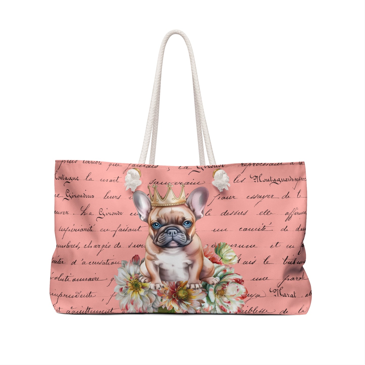 King Frenchie Weekender Bag