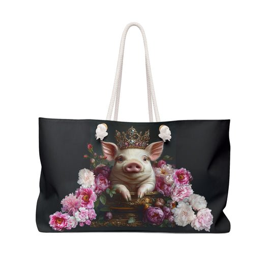 Paisley the Princess Pig Weekender Bag