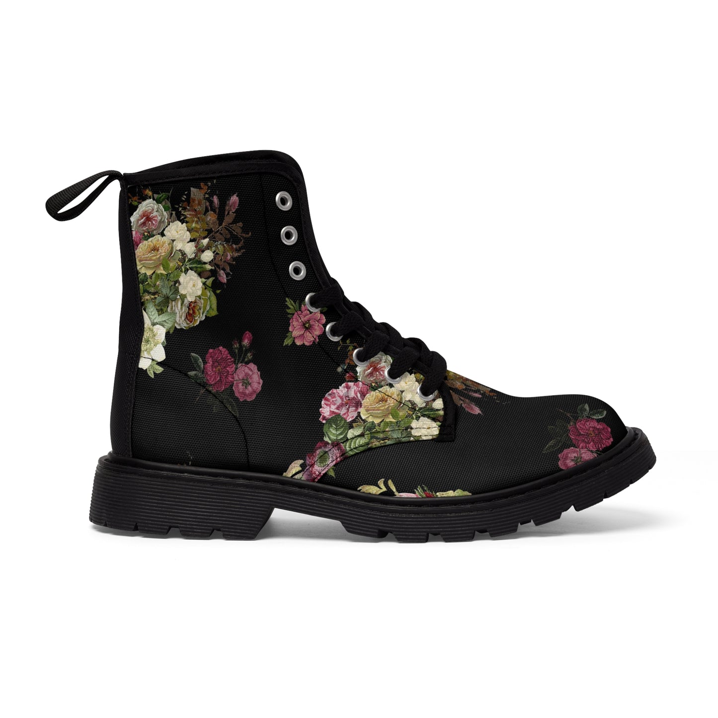 Winter Rose Women's Canvas Boots