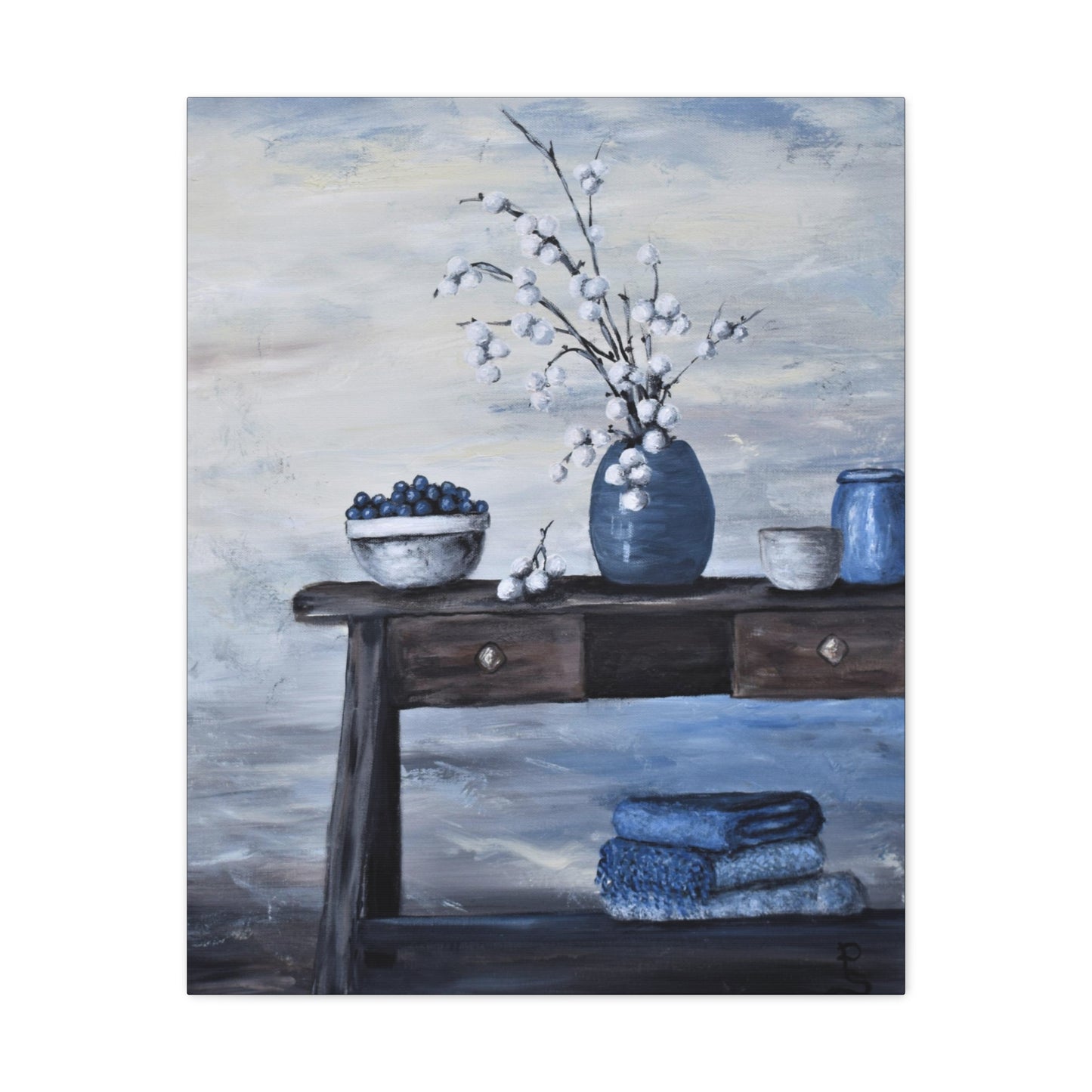 "Berry Table" Canvas Gallery Wraps