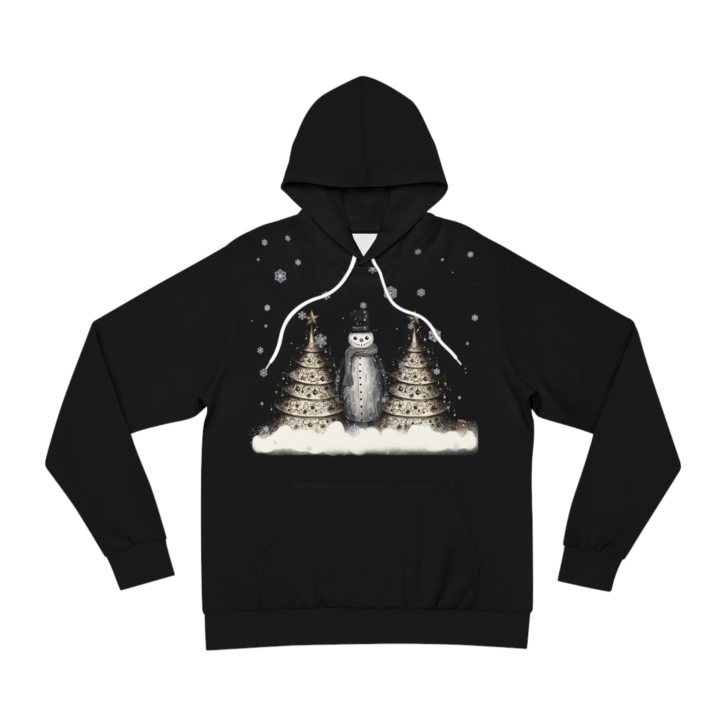 Gentleman Snowman Fashion Hoodie