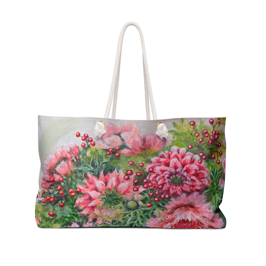 "Bursting Blooms" Weekender Bag