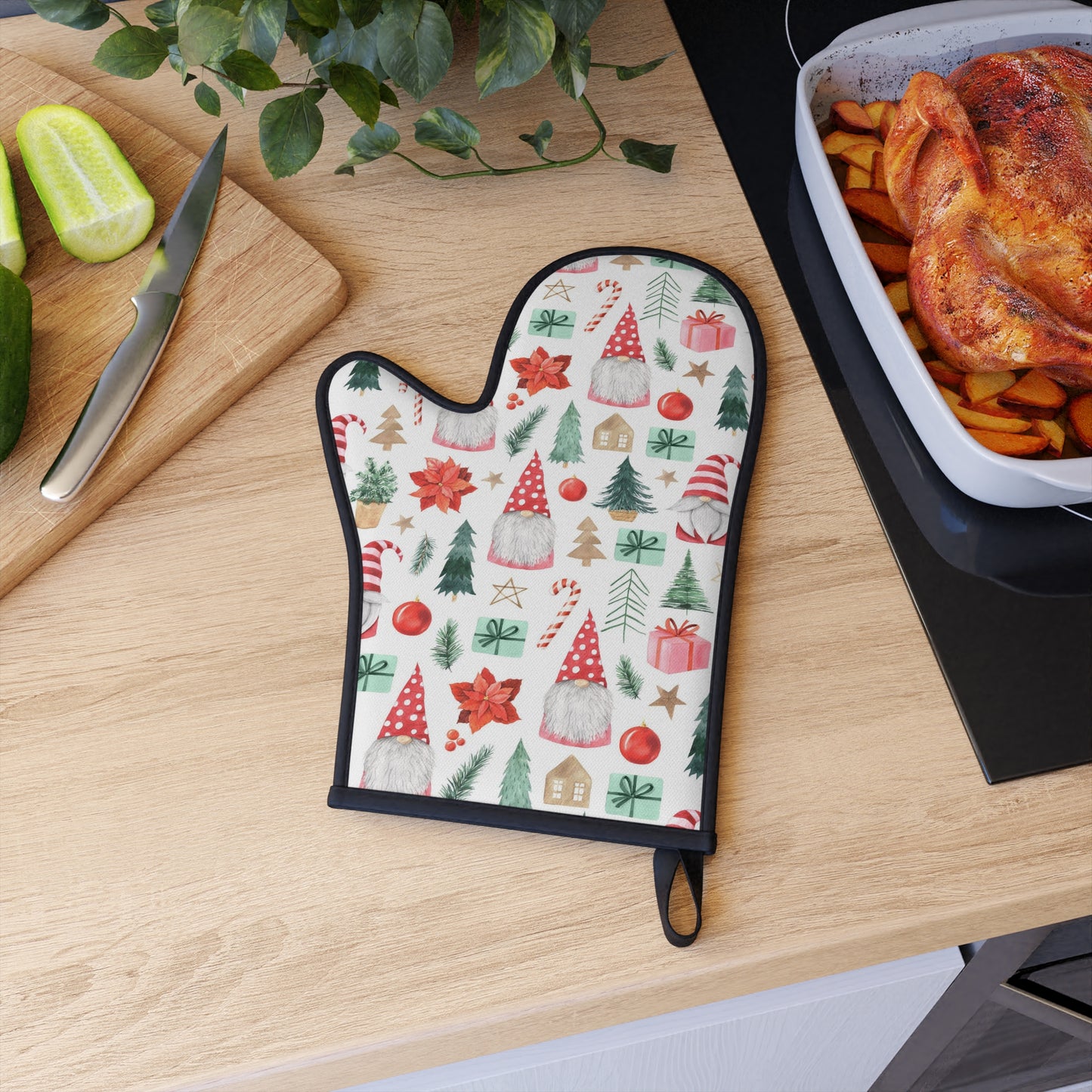 Scandi Christmas Oven Glove