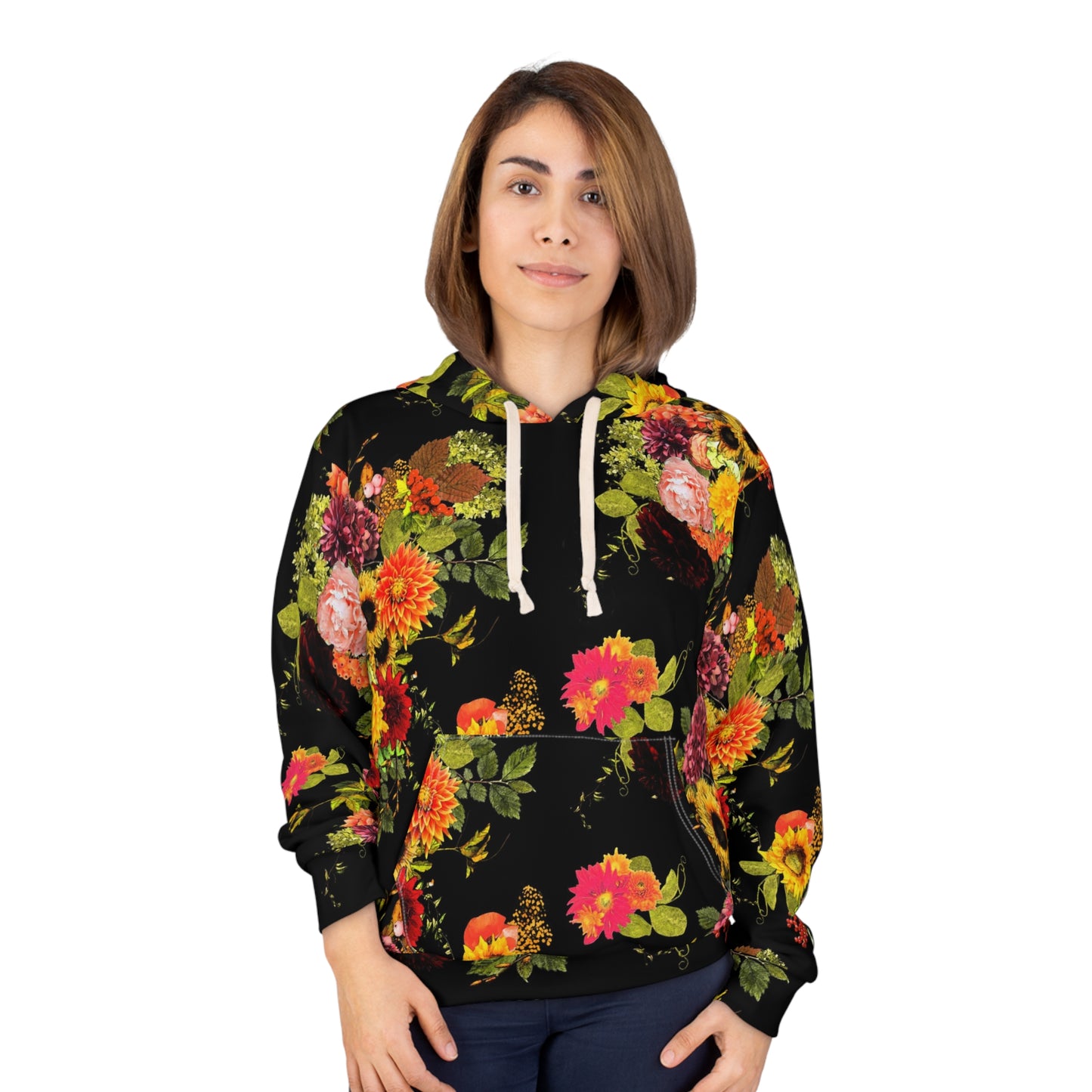 Autumn Garden Pullover Hoodie