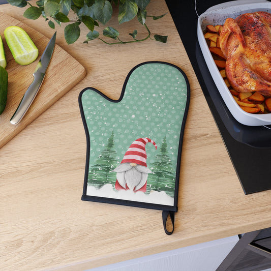 Holiday Gnome Oven Glove