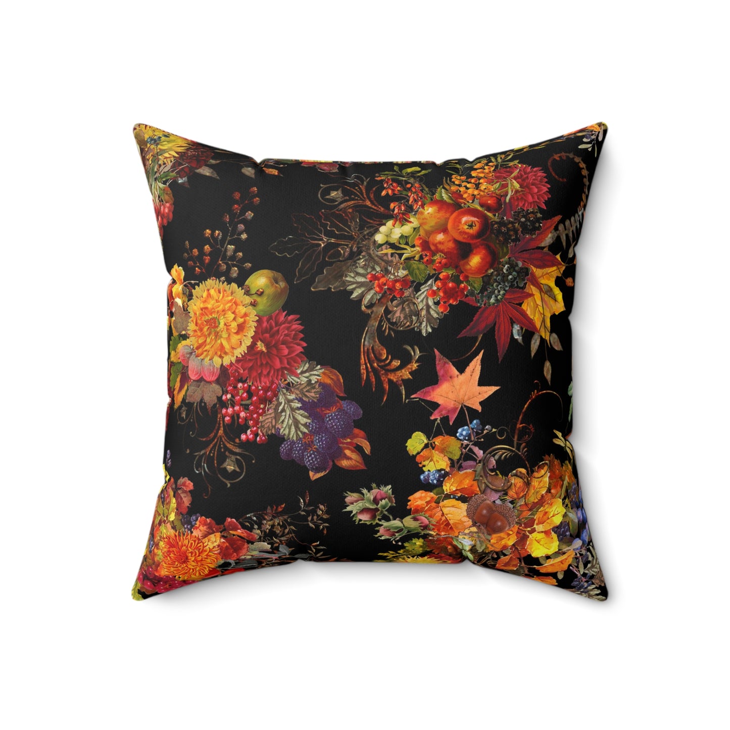 Autumn Glory Faux Suede Pillow