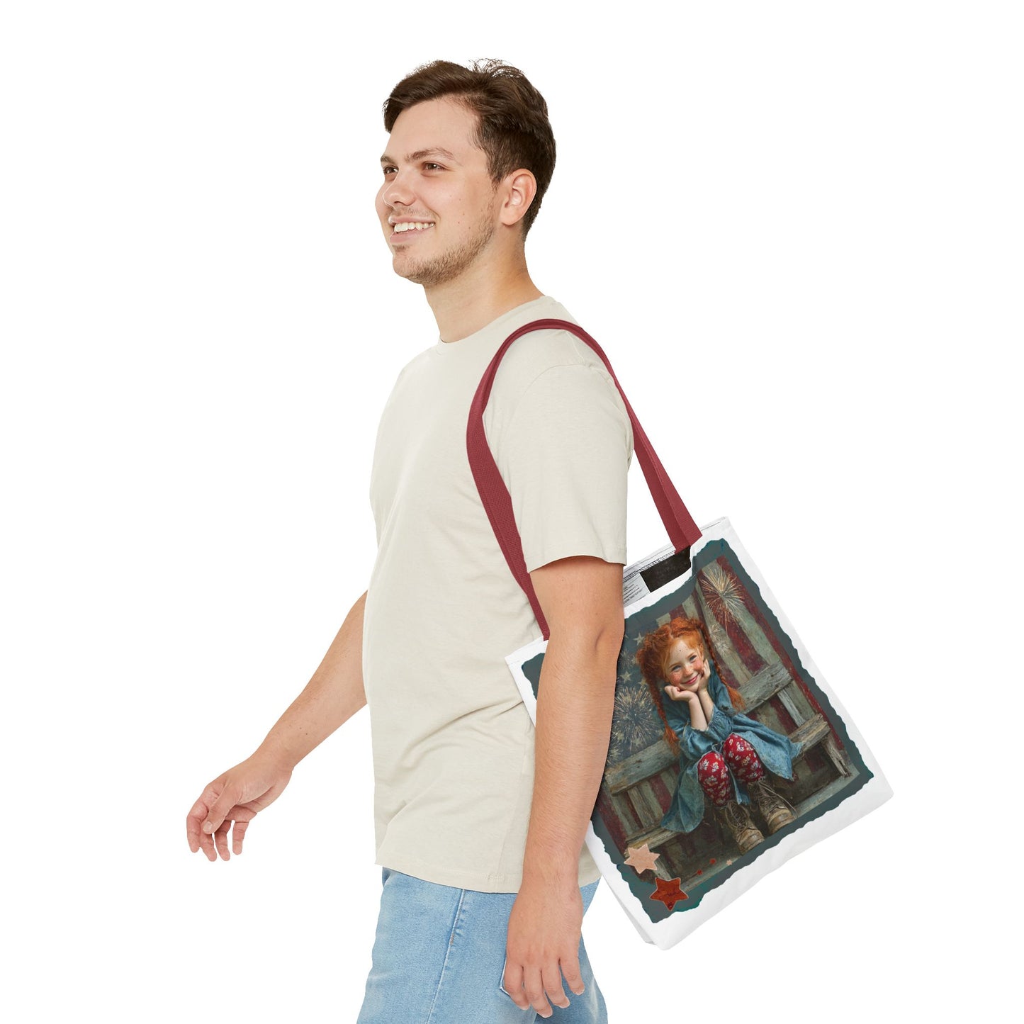 God Bless America Tote Bag