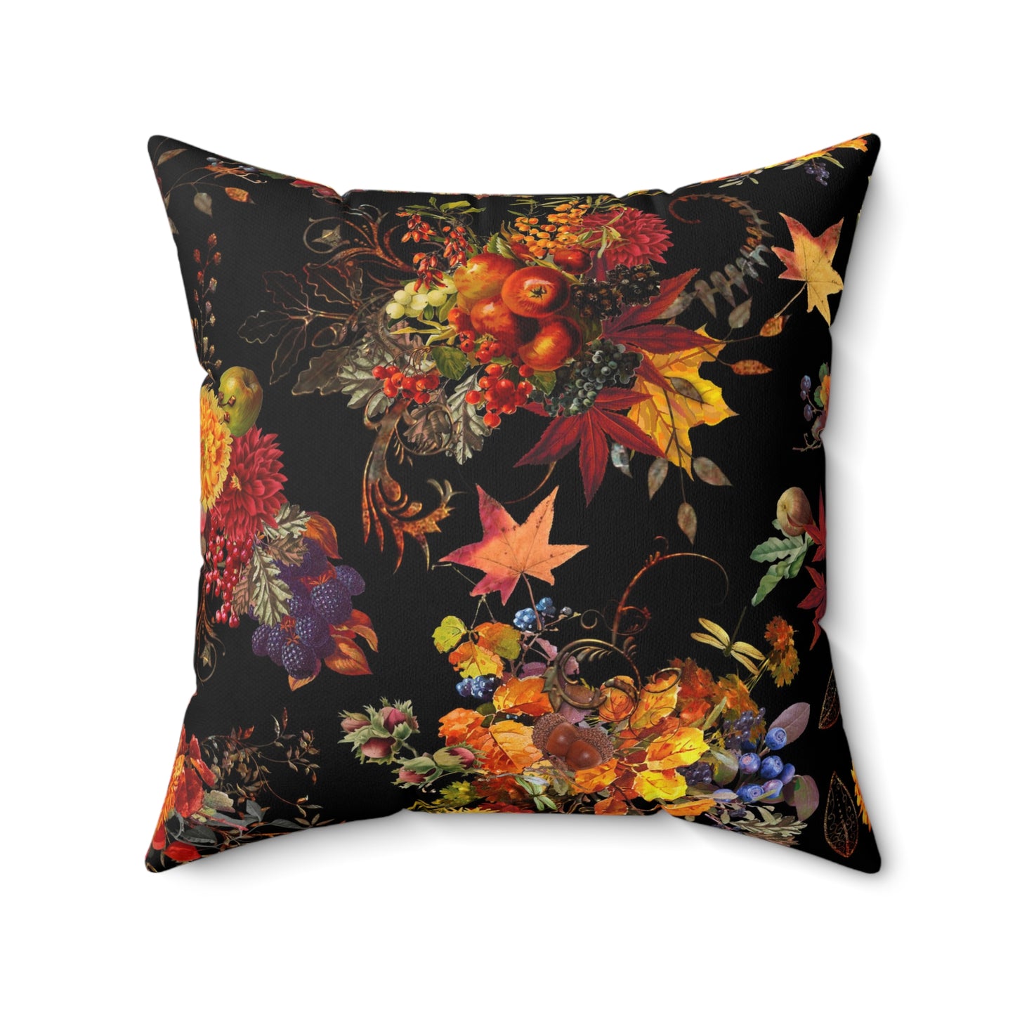 Autumn Glory Faux Suede Pillow