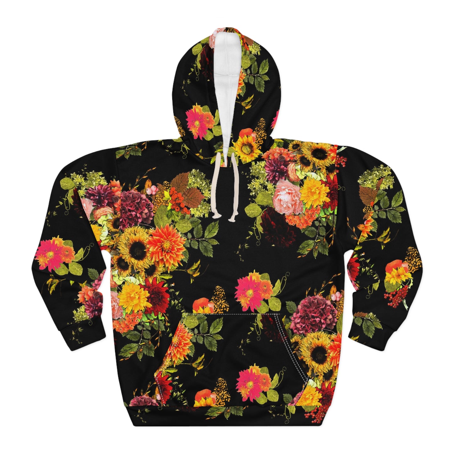 Autumn Garden Pullover Hoodie