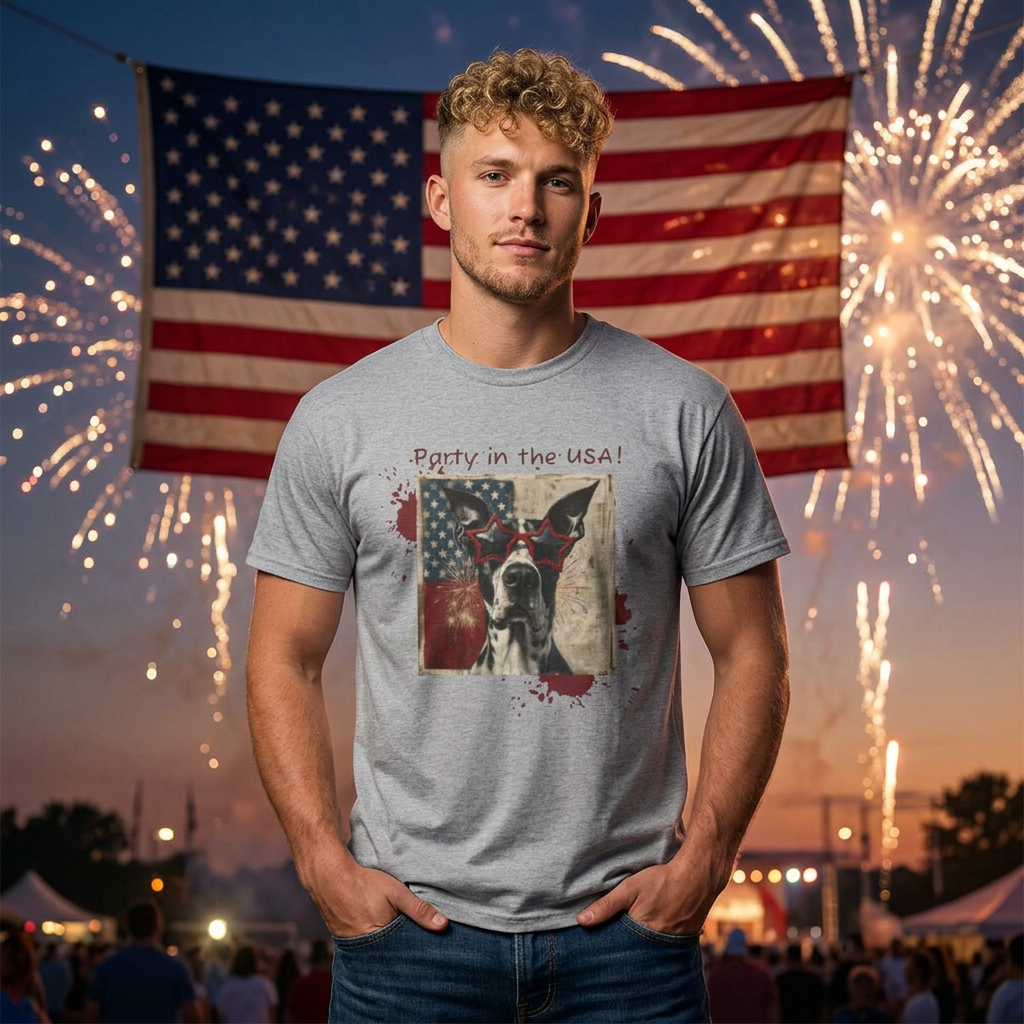 "Party in the USA" Unisex Heavy Cotton Tee