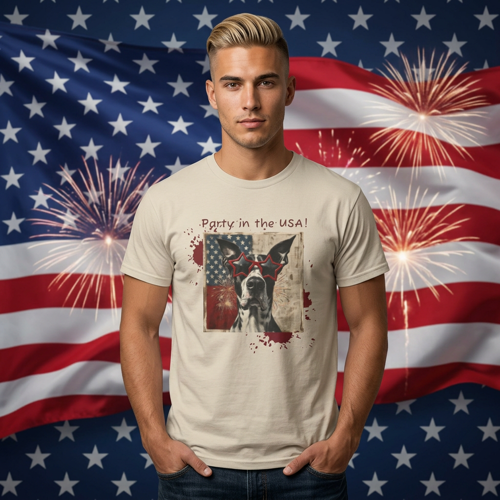 "Party in the USA" Unisex Heavy Cotton Tee