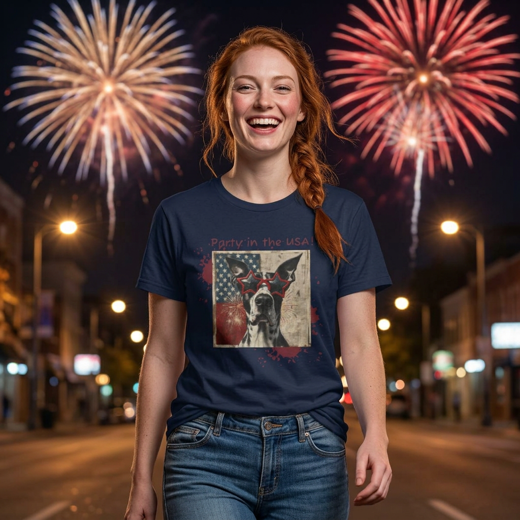 "Party in the USA" Unisex Heavy Cotton Tee