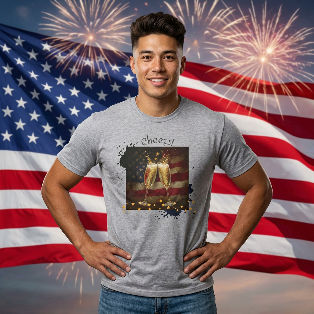 "Cheers!" Unisex Heavy Cotton Tee