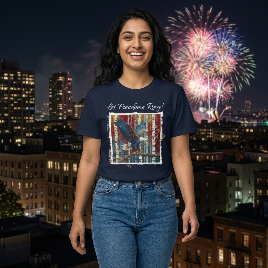 "Let Freedom Ring" Unisex Heavy Cotton Tee