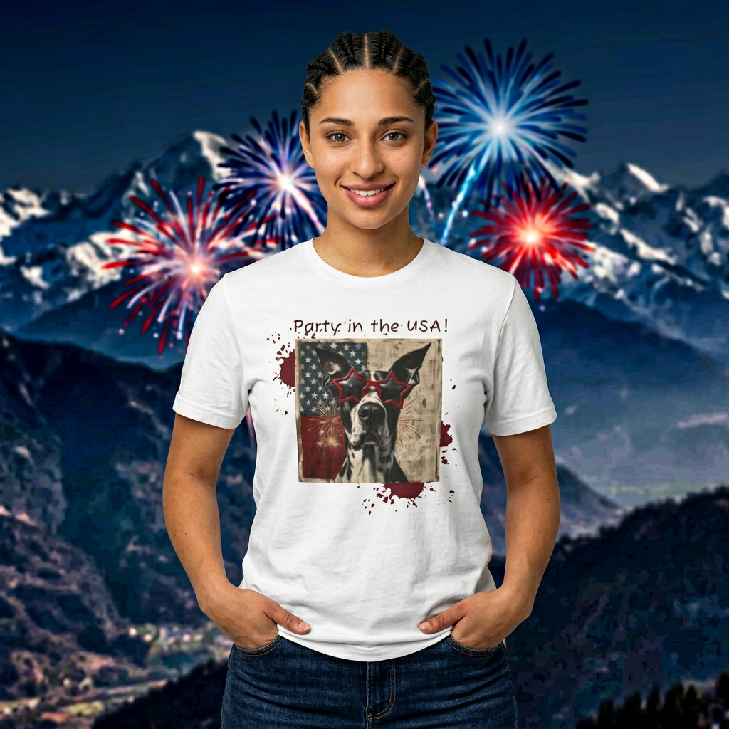 "Party in the USA" Unisex Heavy Cotton Tee