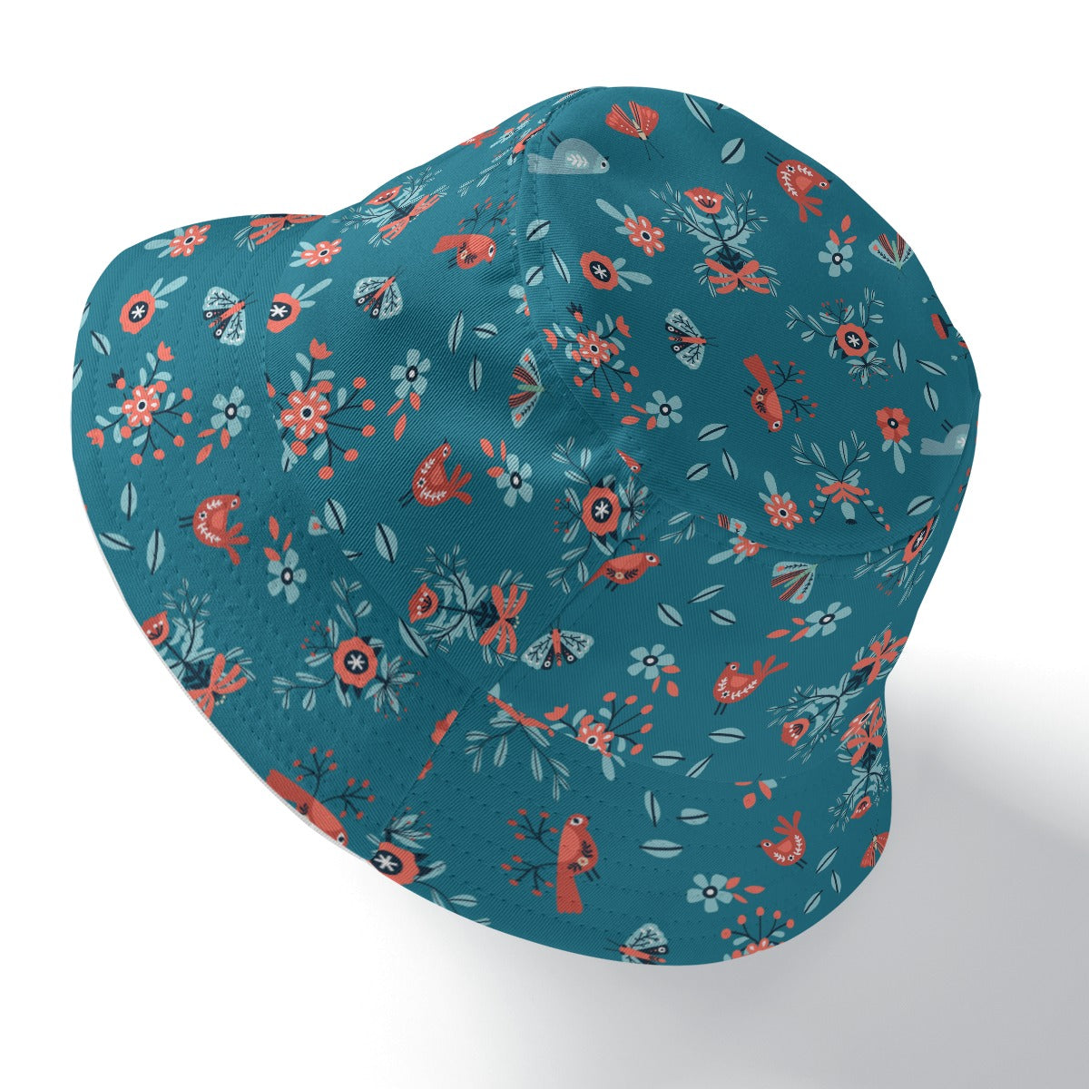 Teal Reversible Bucket Hat