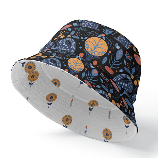 Scandi Rabbit Reversible Bucket Hat