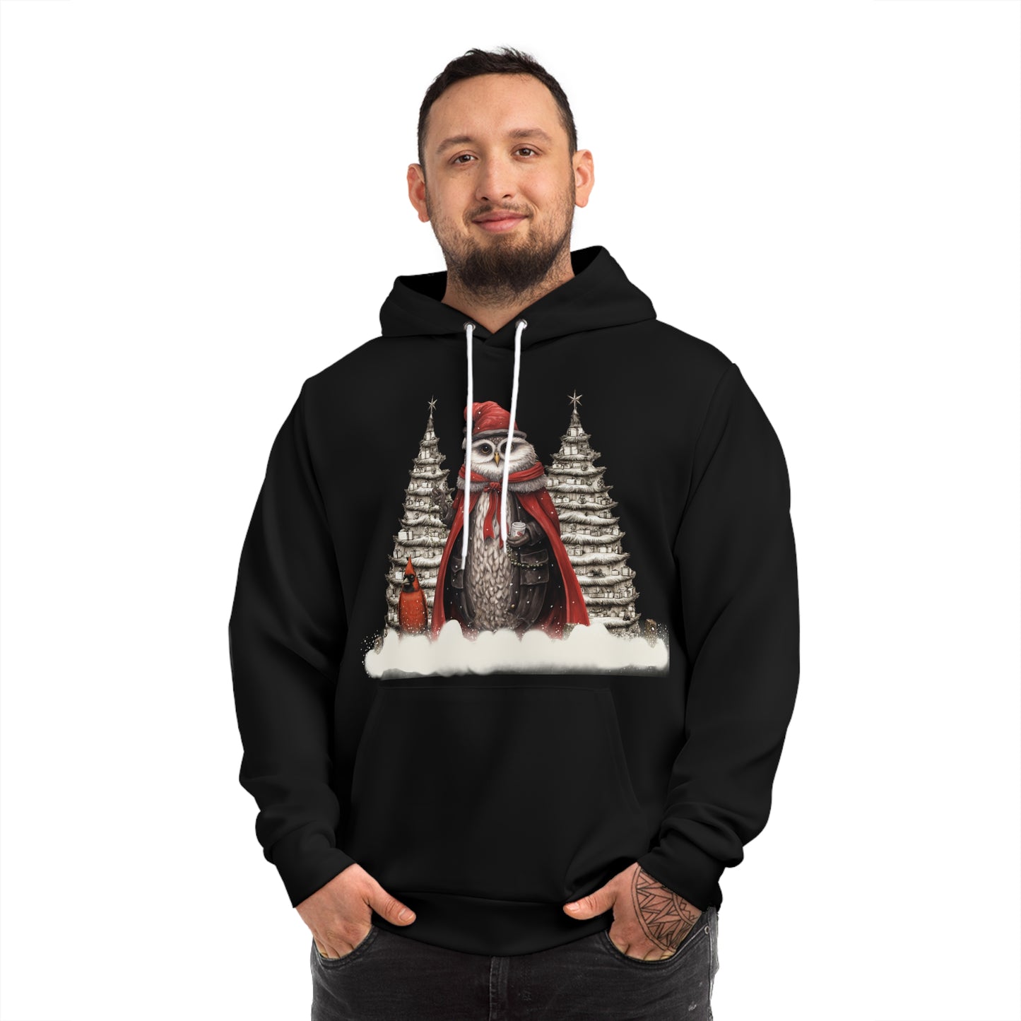 Christmas Owl Fashion Hoodie