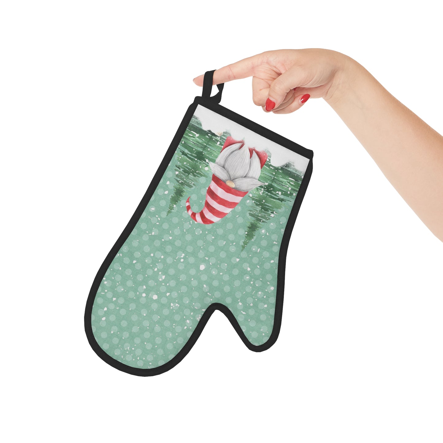 Holiday Gnome Oven Glove