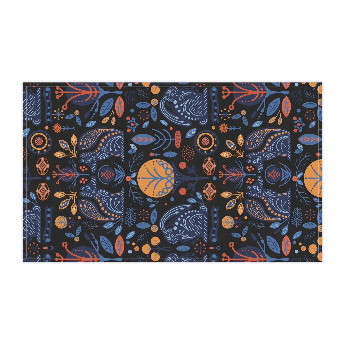 Black Scandi Kitchen Towel