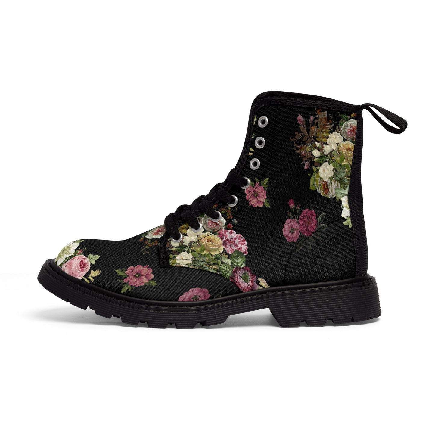 Winter Rose Women's Canvas Boots