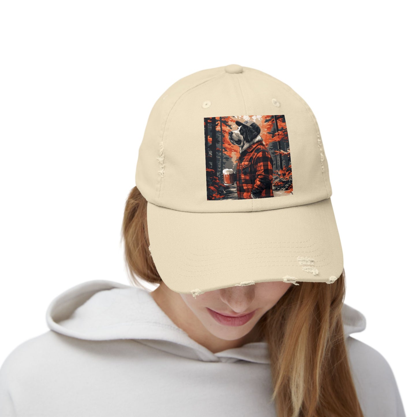 Yukon Hank Unisex Distressed Cap