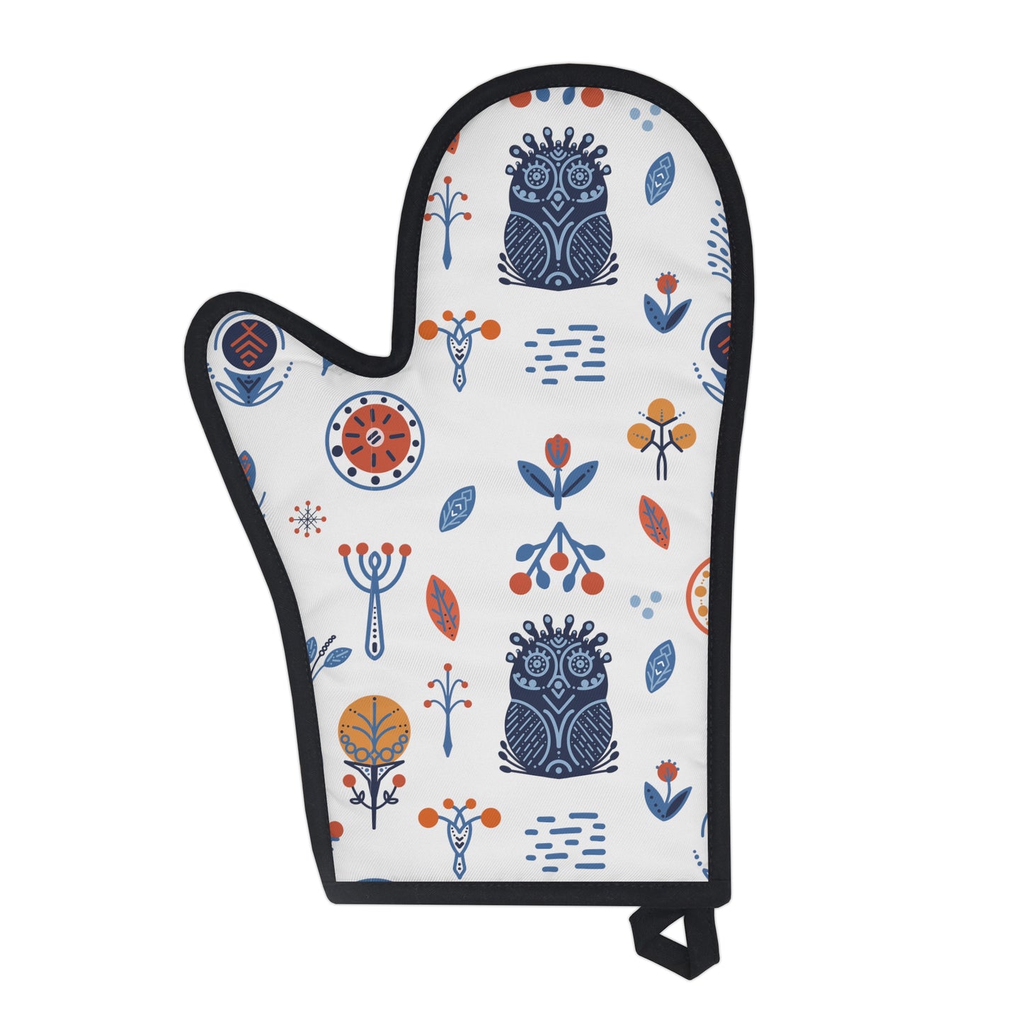 Folk Art Oven Glove