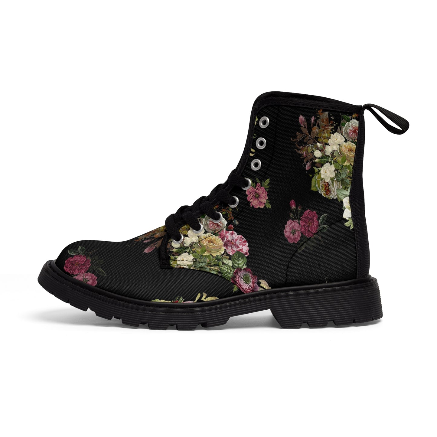 Winter Rose Women's Canvas Boots