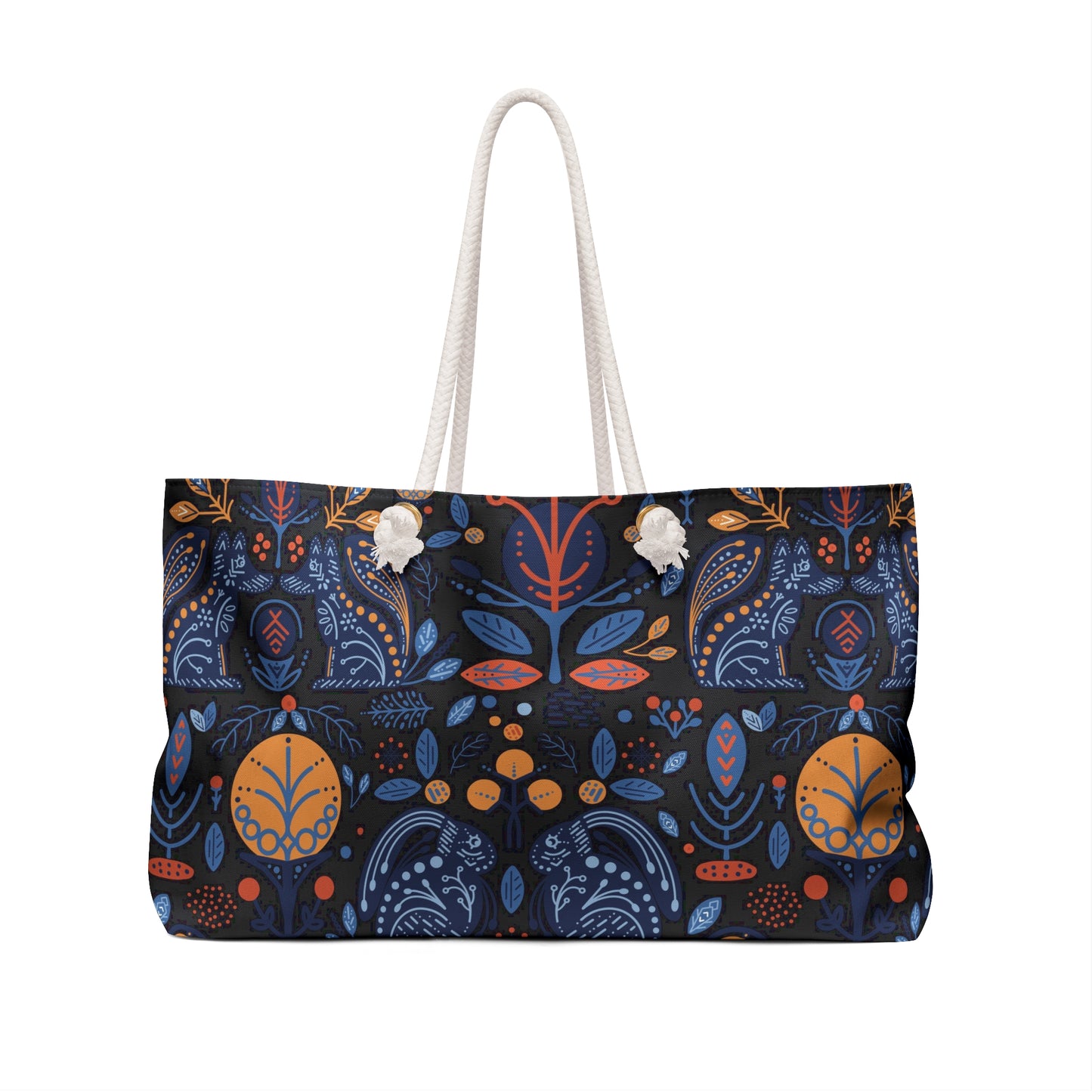 Folk Art Weekender Bag