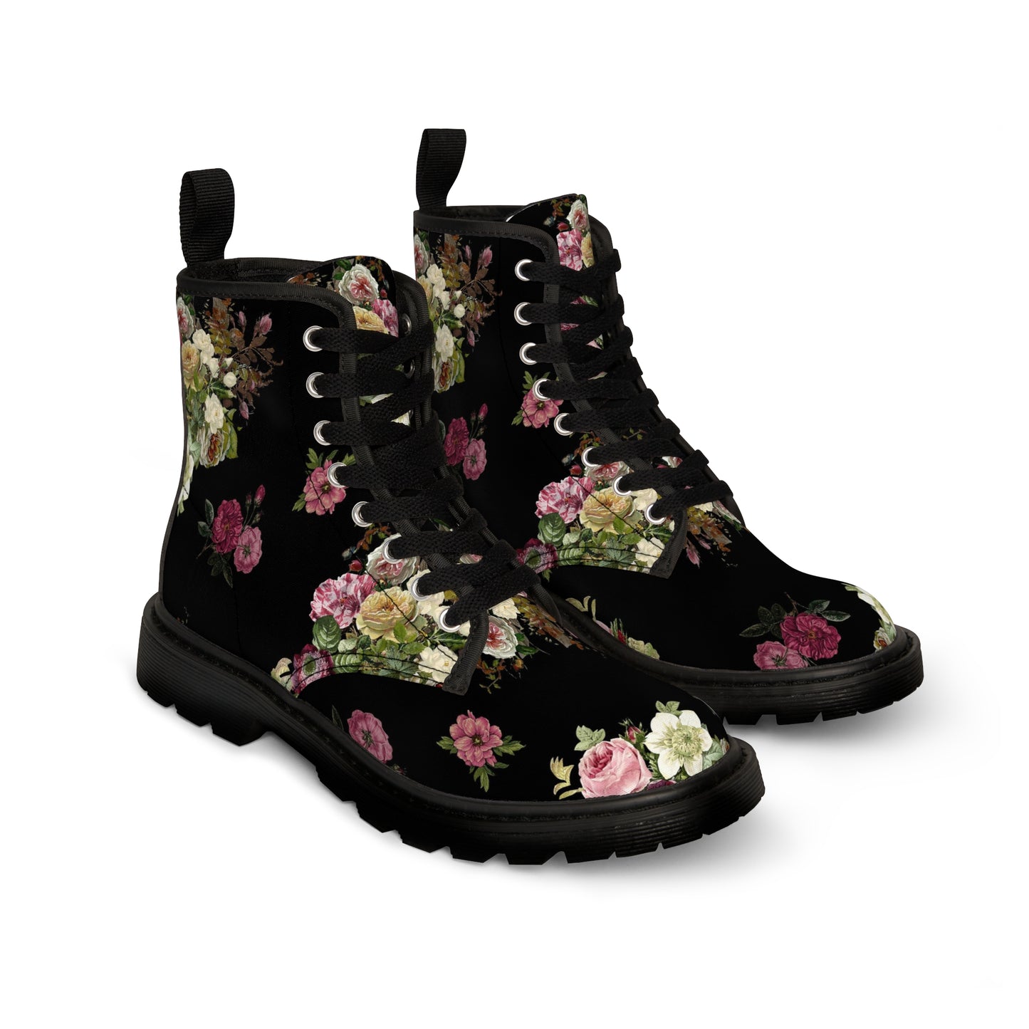 Winter Rose Women's Canvas Boots