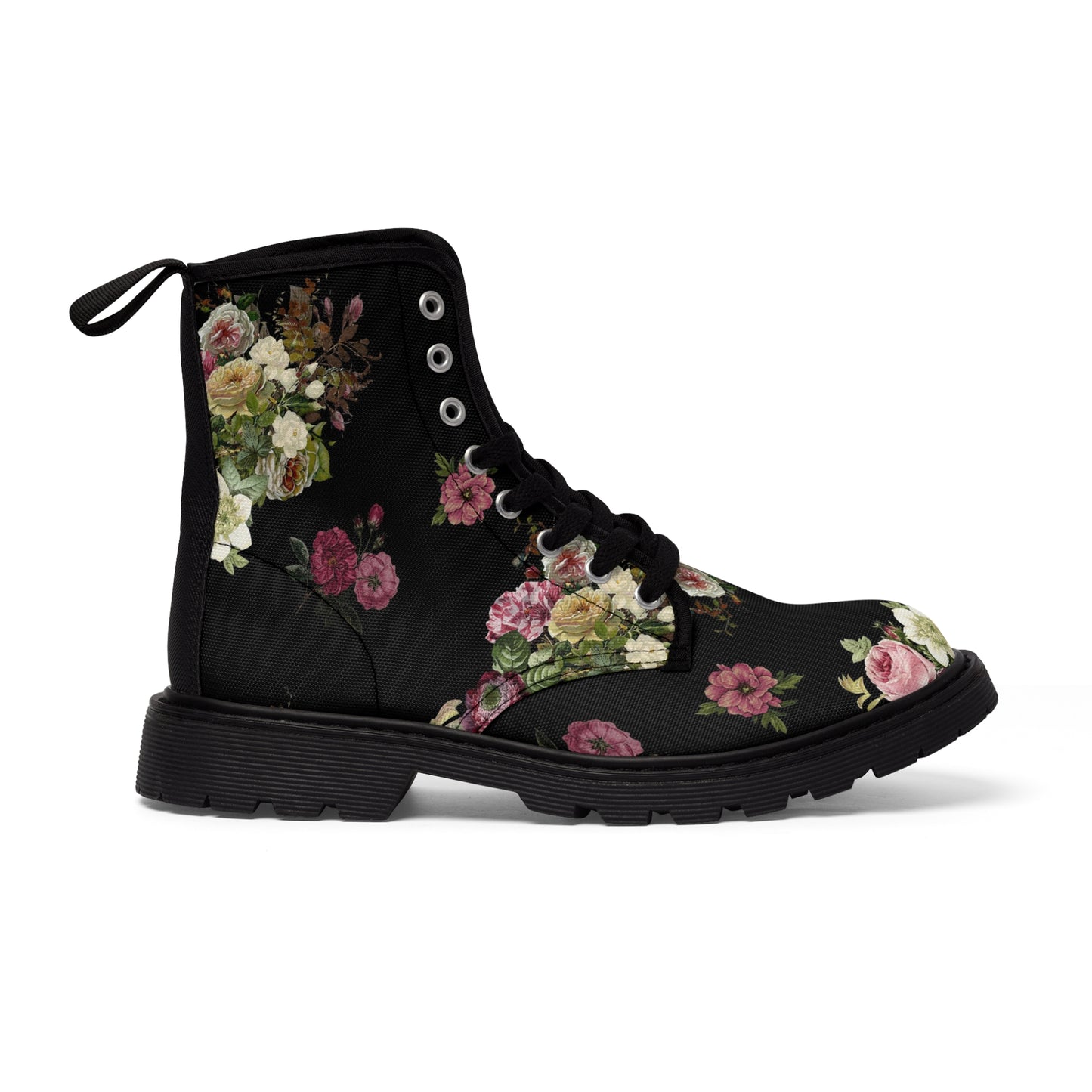 Winter Rose Women's Canvas Boots