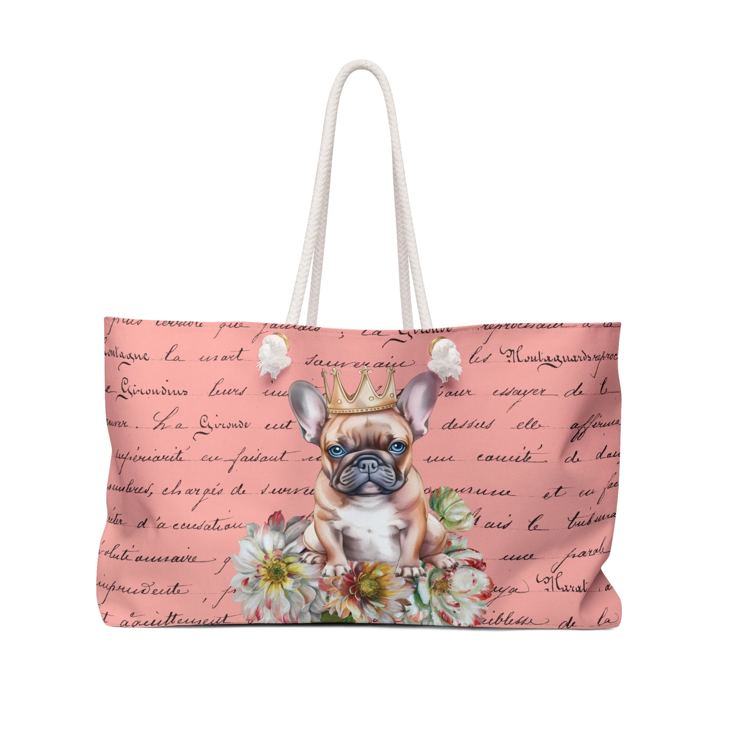 King Frenchie Weekender Bag